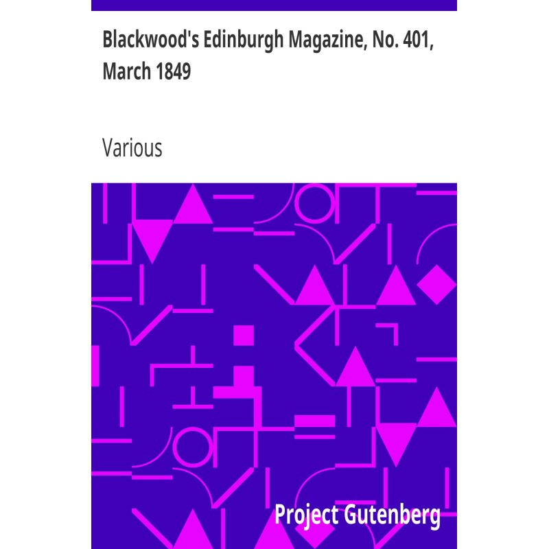 Blackwood's Edinburgh...