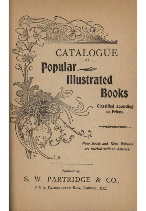 Каталог популярних ілюстрованих книг S. W. Partridge & Co., 1904 р