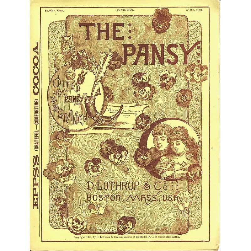 The Pansy Magazine, June 1886