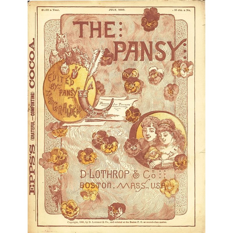 The Pansy Magazine, July 1886