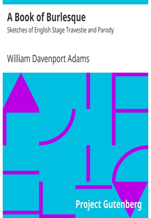 Книга про бурлеск: ескізи англійських сценічних травестій і пародій
