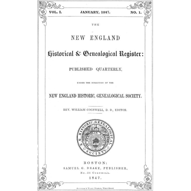The New England Historical...