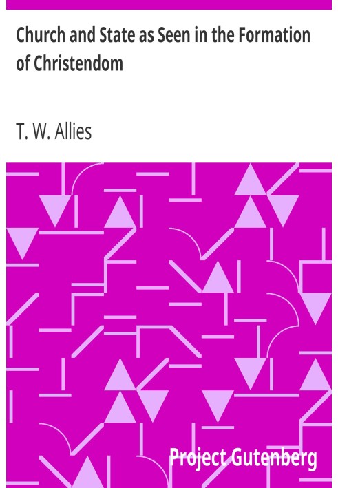 Church and State as Seen in the Formation of Christendom