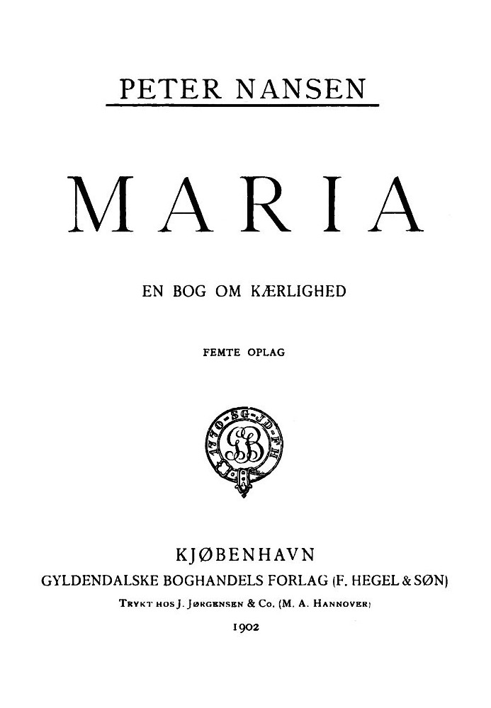 Maria: A Book of Love