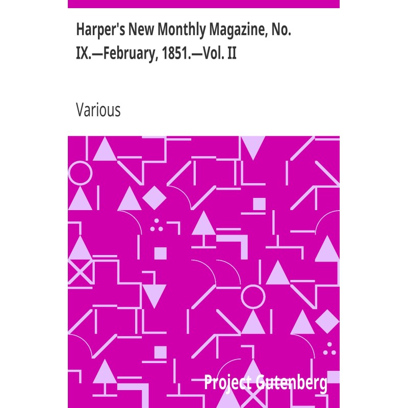 Harper's New Monthly...