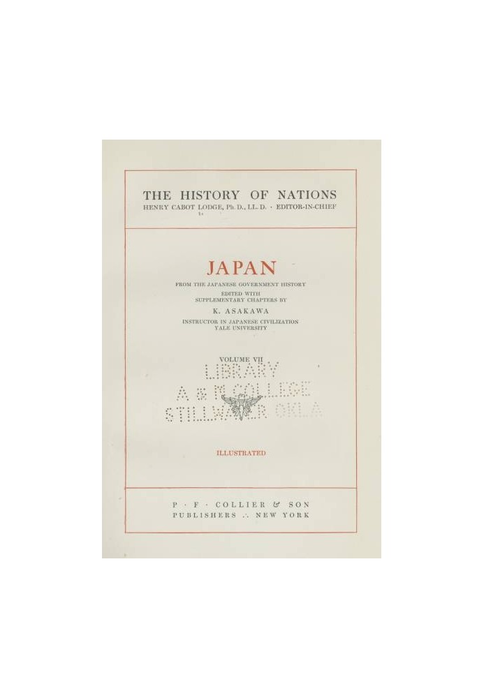 Japan: From the Japanese Government History