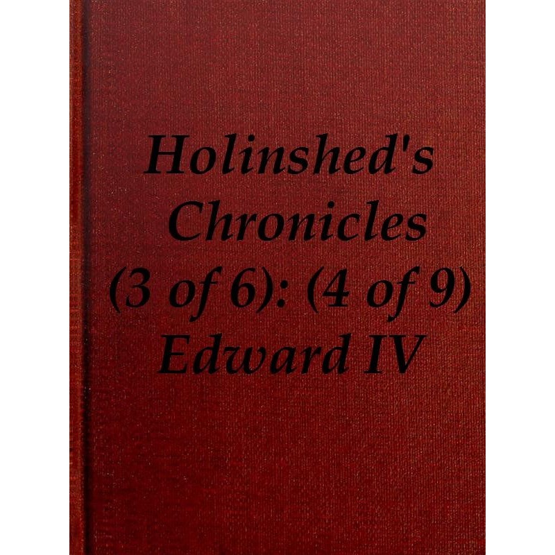 Chronicles of England,...