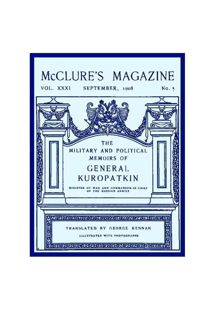 McClure's Magazine, Vol. XXXI, September 1908, No. 5