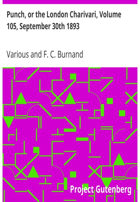 Панч, или Лондонский Чаривари, том 105, 30 сентября 1893 г.