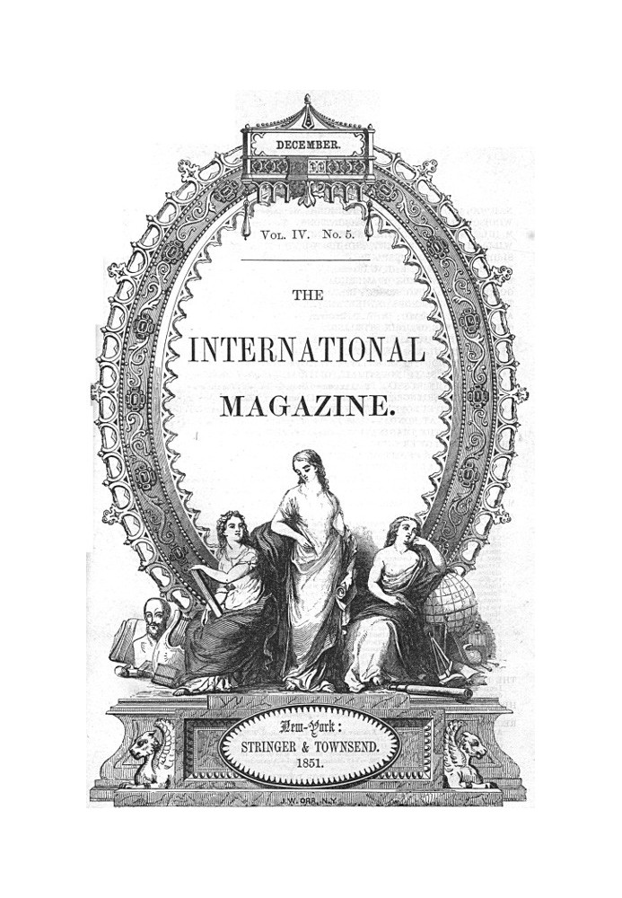 Международный журнал, том 4, № 5, декабрь 1851 г.