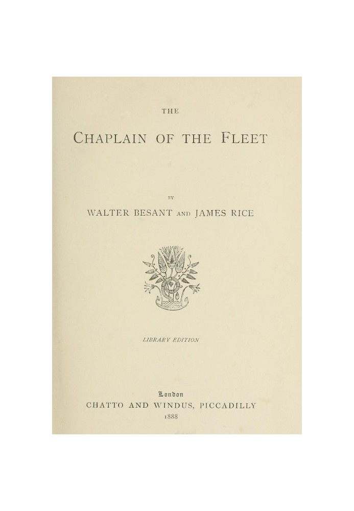 The Chaplain of the Fleet