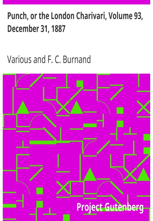 Панч, або Лондонський чаріварі, том 93, 31 грудня 1887 р