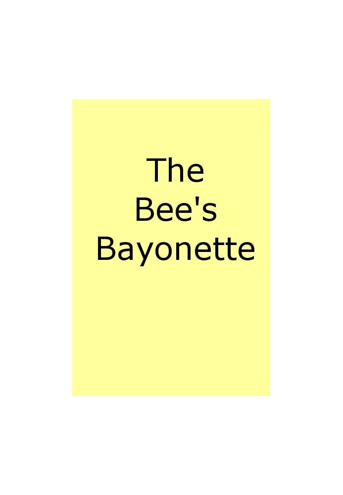 The Bee's Bayonet (a Little Honey and a Little Sting) Camouflage in Word Painting