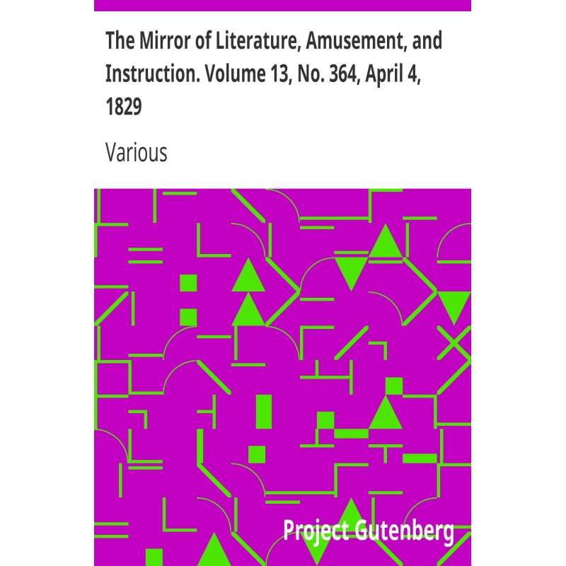 The Mirror of Literature,...