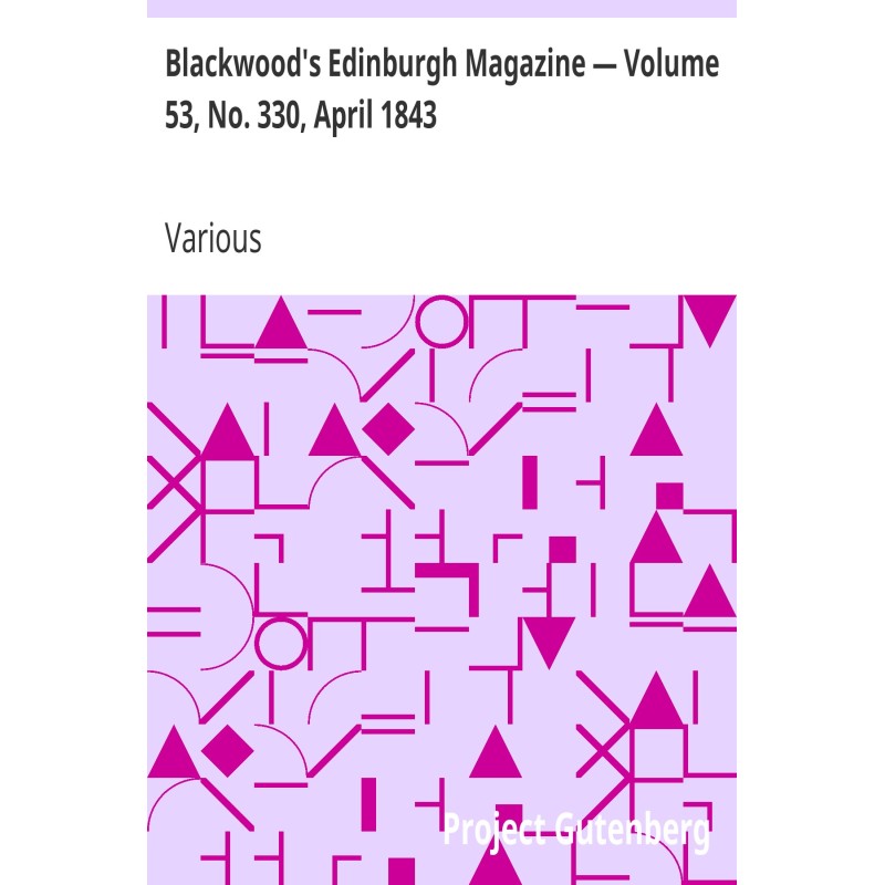 Blackwood's Edinburgh...