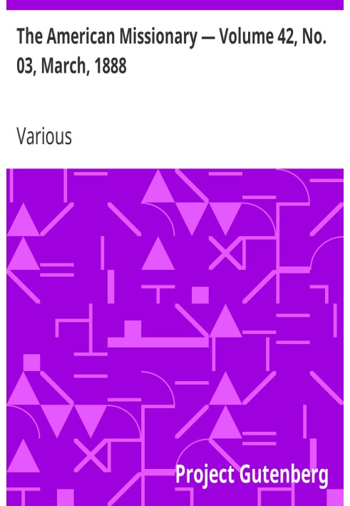 Американський місіонер — том 42, № 03, березень 1888 р