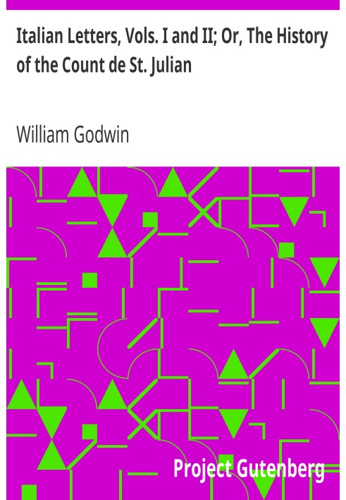 Італійські листи, т. I і II; Або «Історія графа де Сент-Жуліана».
