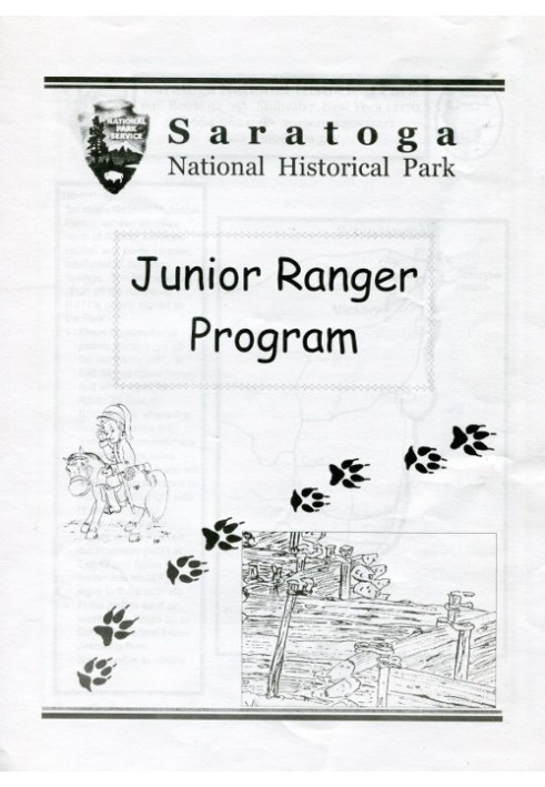Програма молодшого рейнджера національного історичного парку Саратога