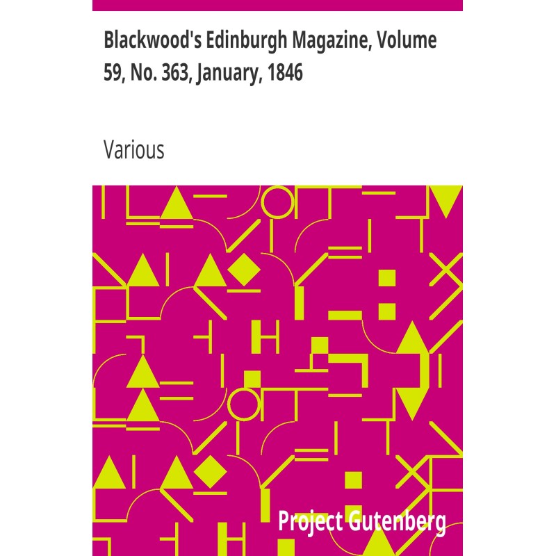 Blackwood's Edinburgh...