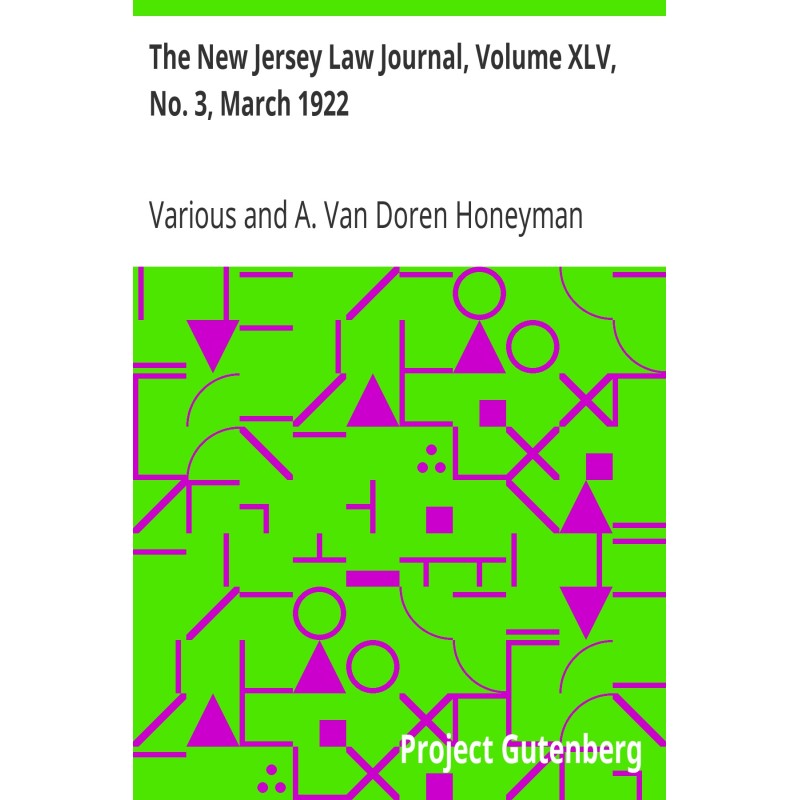The New Jersey Law Journal,...
