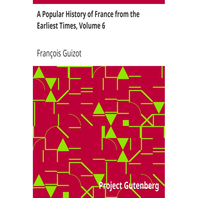 A Popular History of France...