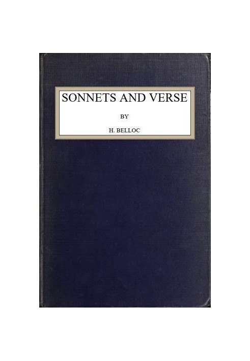 Sonnets and Verse