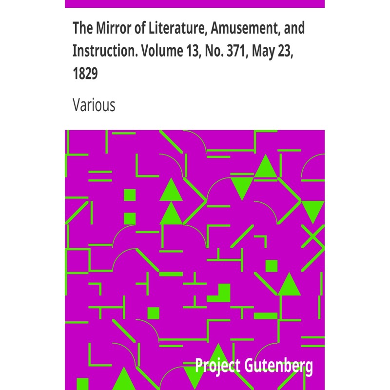 The Mirror of Literature,...