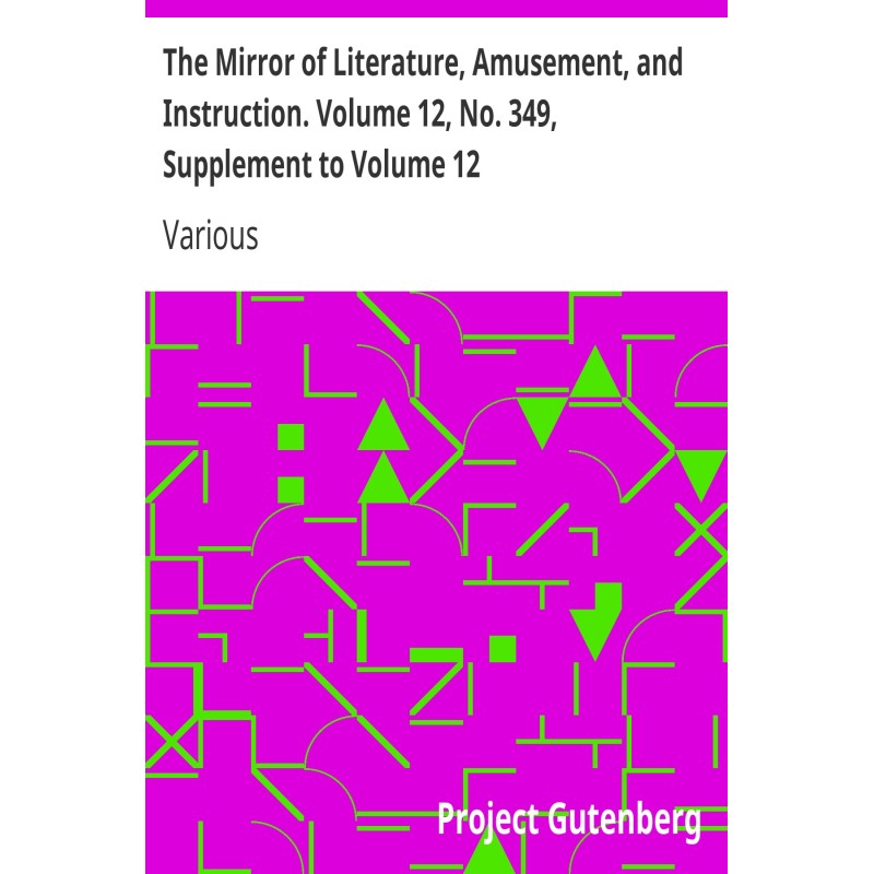 The Mirror of Literature,...