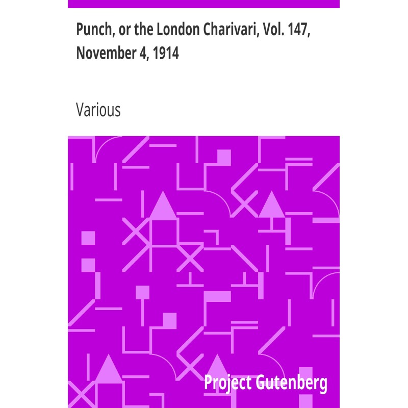 Punch, or the London...