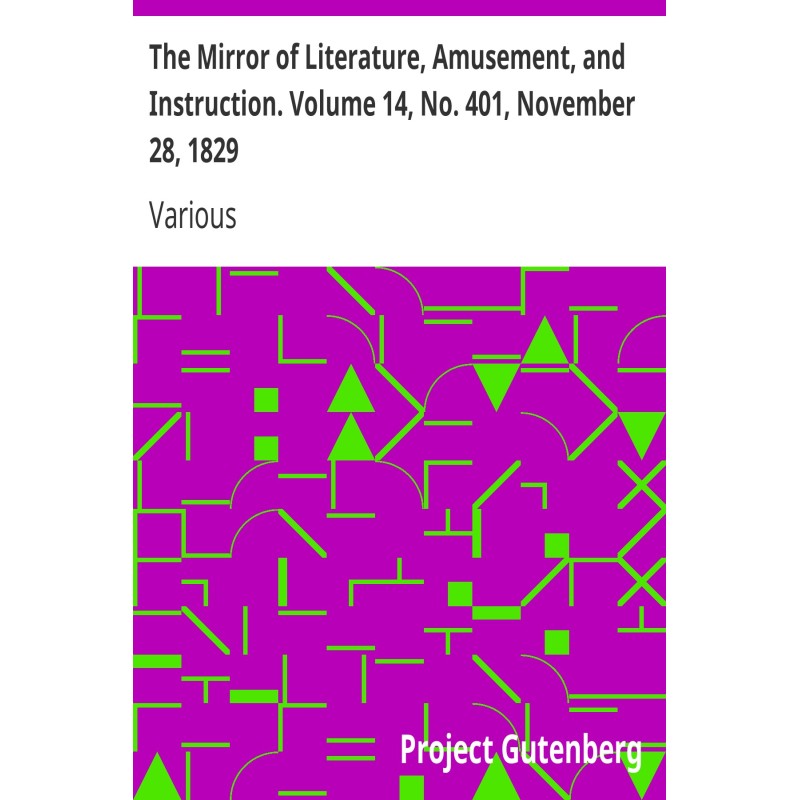 The Mirror of Literature,...