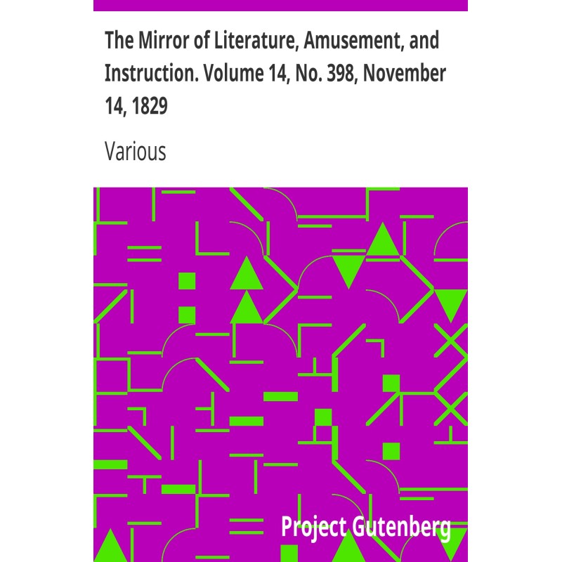 The Mirror of Literature,...