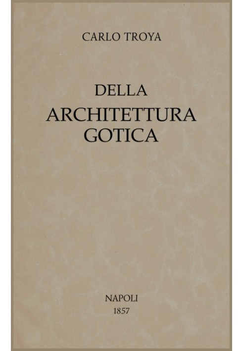 Of Gothic architecture