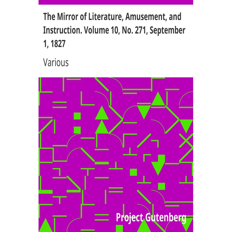 The Mirror of Literature,...