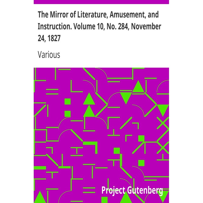 The Mirror of Literature,...