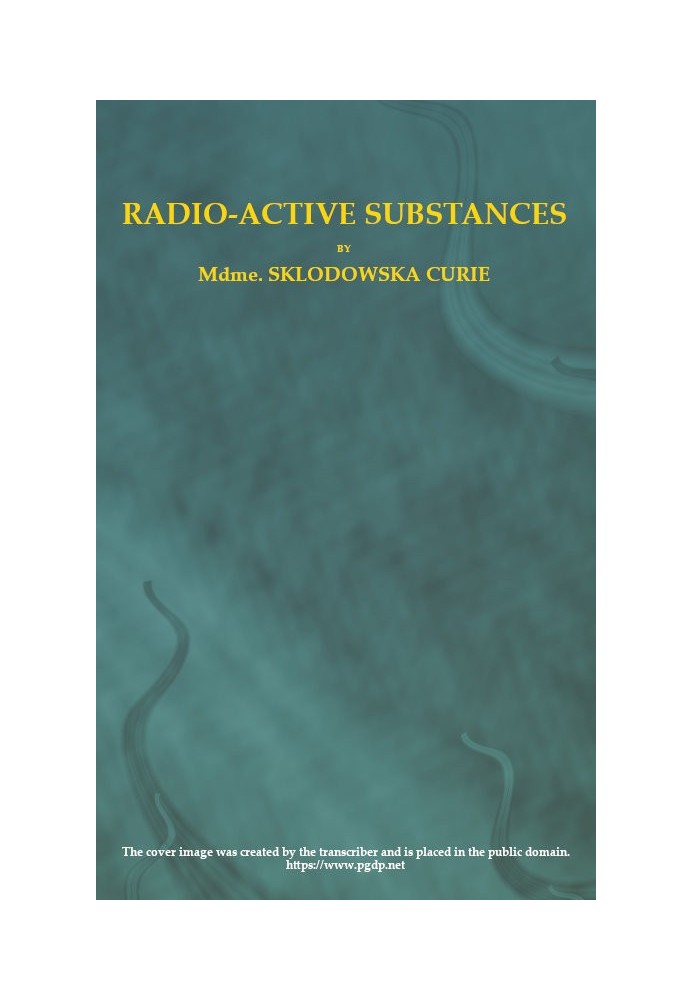 Radio-Active Substances