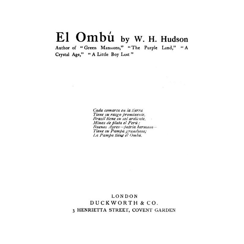 El Ombú