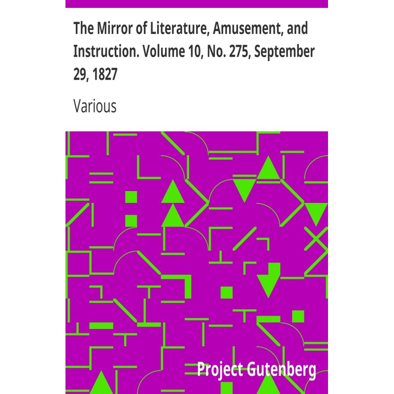 The Mirror of Literature,...