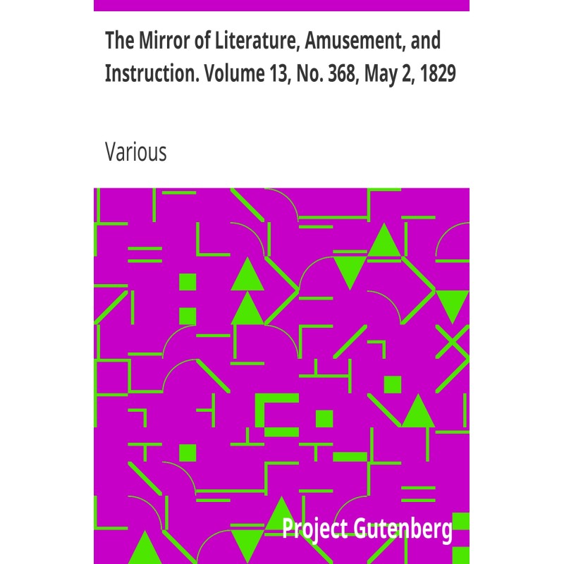 The Mirror of Literature,...