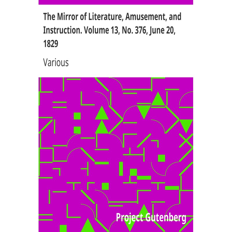The Mirror of Literature,...