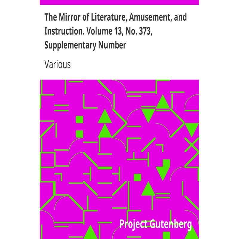 The Mirror of Literature,...