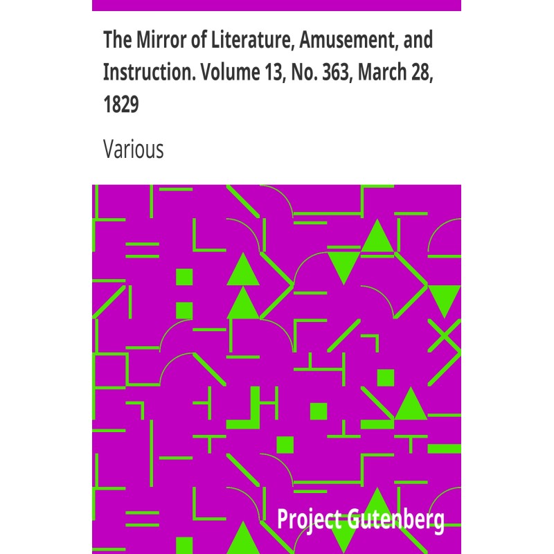 The Mirror of Literature,...