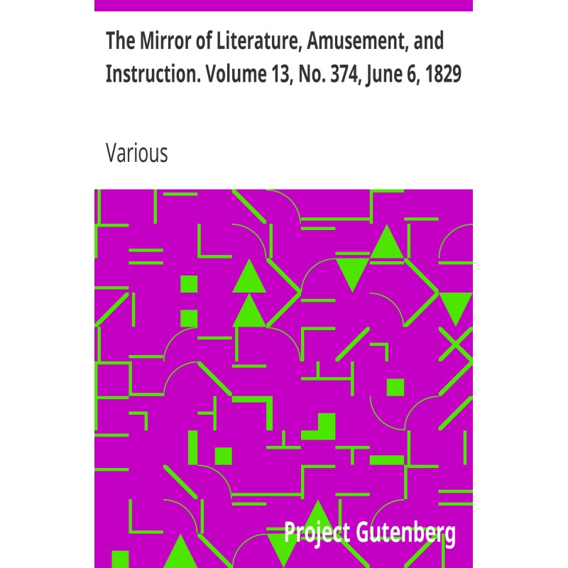 The Mirror of Literature,...