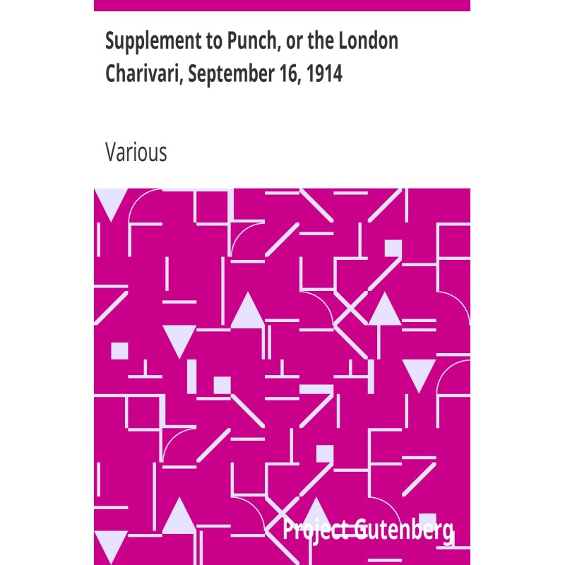 Supplement to Punch, or the...