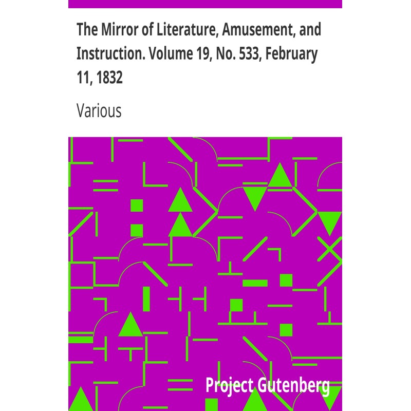 The Mirror of Literature,...
