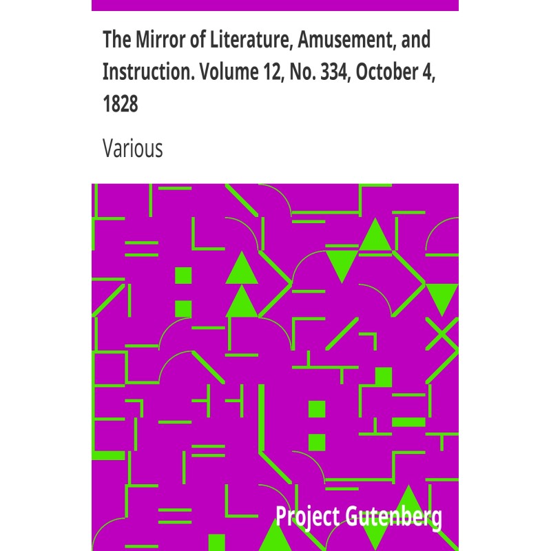 The Mirror of Literature,...