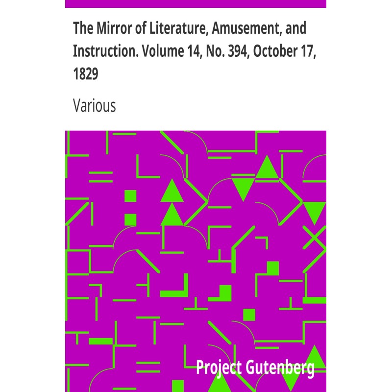 The Mirror of Literature,...