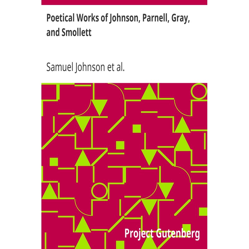 Poetical Works of Johnson,...