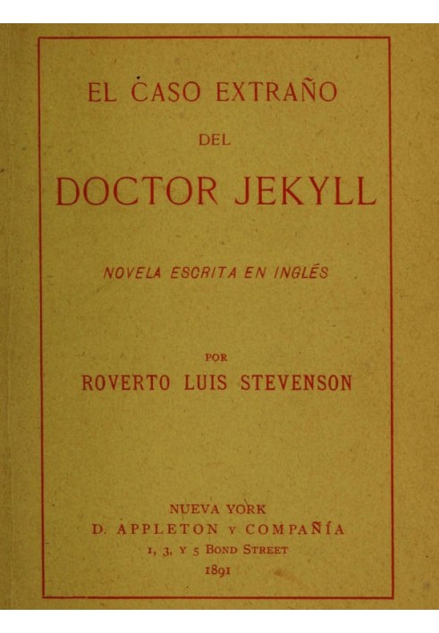 The Strange Case of Doctor Jekyll