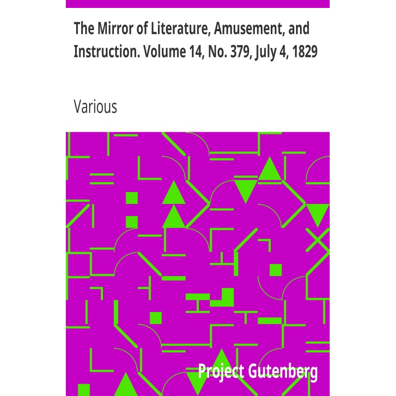 The Mirror of Literature,...