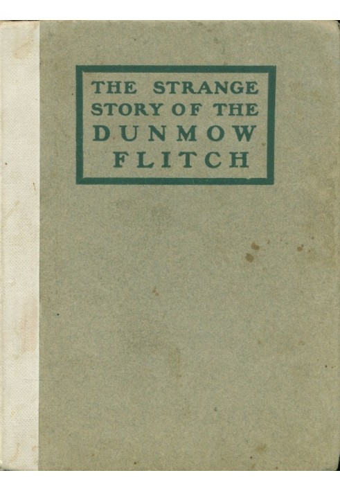 The strange story of the Dunmow flitch